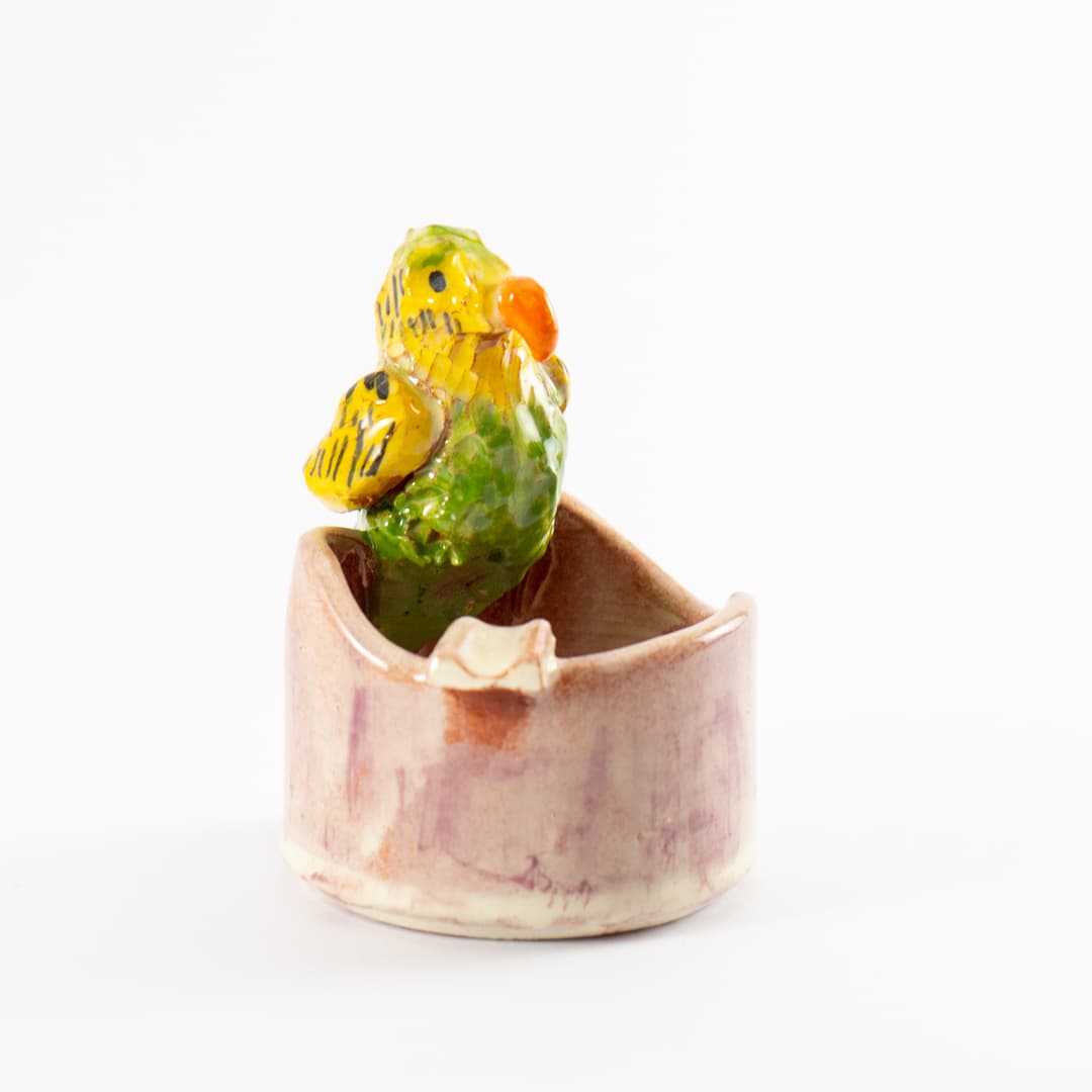 Dalai Puma Ashtrays - Wellesittich