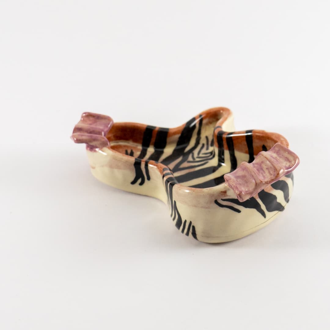 Dalai Puma Ashtrays - Zebra